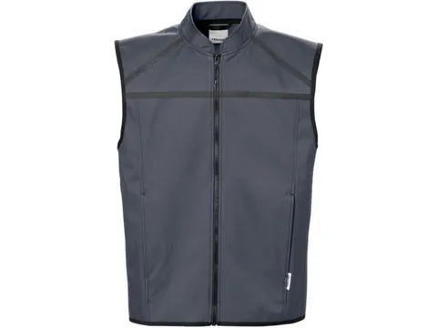 Fristads 4559 softshell bodywarmer, donkergrijs, maat S, per stuk