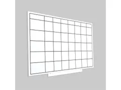 Whiteboard Rocada Skinplanner 75x115cm wit gelakt