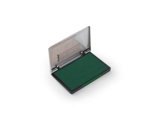 Inktkussen Trodat metaal 9052M 110x70mm groen