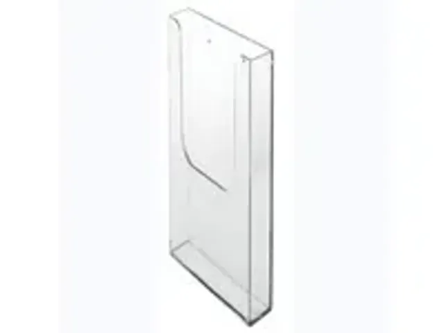 OUTLET Wandfolderhouder Acryl 1/3 A4 Staand Transparant Voordeelbundel