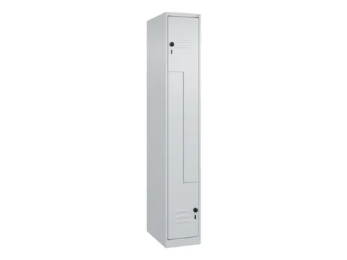 Z-garderobekast,HxBxD 1850x300x500mm,vak B 150/300mm,draaigrendel