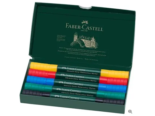 Aquarel marker Faber-Castell Albrecht Dürer doos a 5 stuks