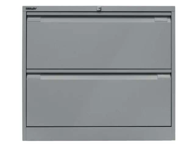 hangmappenkast HxBxD 711x800x622mm 2hangmappenframes zilver