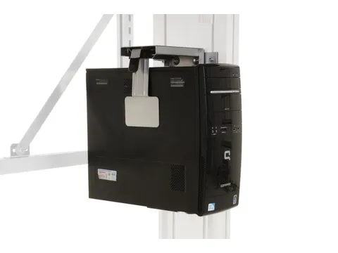 adapter v. pc-houder,v. paktafel,RAL9006