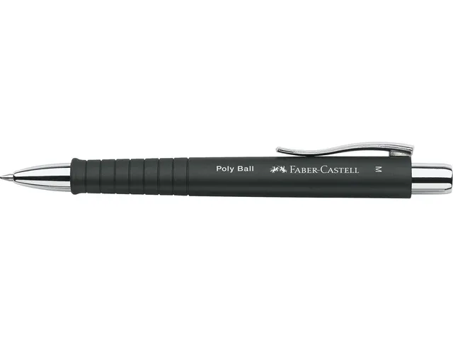 Stylo à bille Faber-Castell Polyball M noir