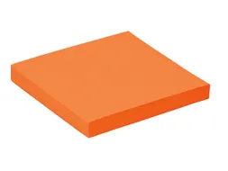 Memoblok Quantore 76x76mm neon oranje