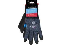 Tegera 8830R koudebestendige handschoenen, zwart/blauw, maat 10