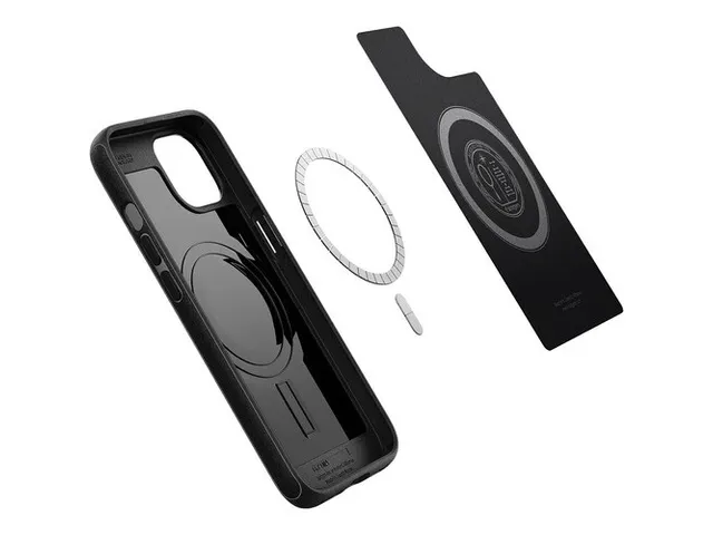 Spigen Case ACS03546 iPhone 13Mag Armor Mat zwart Magsafe