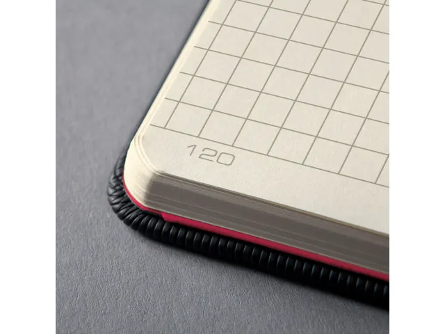 Carnet de note Sigel Conceptum RED Edition hardcover A4 noir quadrill