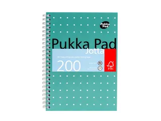 Notitieboek Pukka Jotta A5 lijn 100vel/200pag 80 gram groen - 2