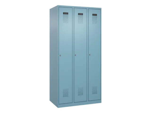 locker voor scheiding van kleding,HxBxD 1850x900x500mm,3vak