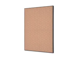 Wanddecoratie Textiel Set A2 Hexagon Beige - 1