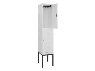 dubbeldekse locker,HxBxD 2120x400x500mm,1x2vak.,vak B 400mm - 2