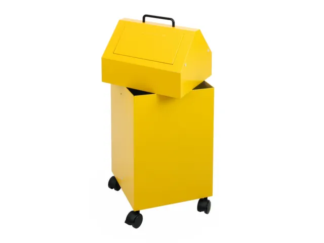 conteneur de tri sélectif,coupe-feu,1x45l,HxlxP 710x330x310mm
