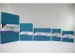 Schetsboek Kangaro A6 dark turquoise PU HC 80 vel 140gr roomwit met el