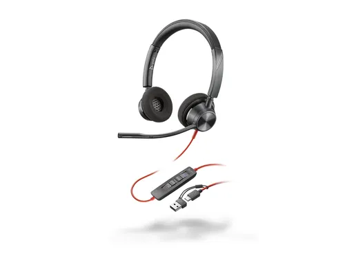 Headset HP POLY Blackwire 3320 Stereo USB-C