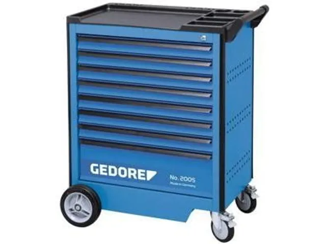 GEDORE 2005 0701 Gereedschapswagen met 8laden