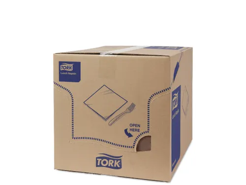 Tork 477872 Soft Lunchservet Advanced Bruin 33x33cm