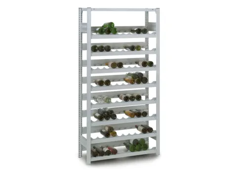 flessenstelling,grondveld,HxBxD 1750x1360x335mm,vaklast 35kg