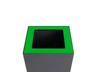 V-Part Top voor Modulaire Afvalbak 85 en 90 L Groen - 1