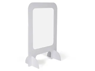 Scheidingswand Seco Basic 59x90cm Foam omlijsting - 1
