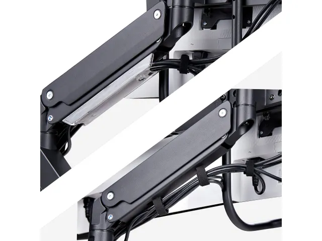 Bras 3 écrans 27 inch Noir