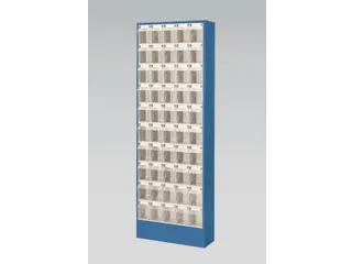 Transparante Magazijnbakken 50Bakken Abs-Kunststof Corpus Ral5007 - 2