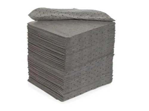 sorbent,mat,LxB 400x370mm,opnamecapaciteit 118l/VE,vlies,donkergrijs