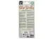 Lijmpatroon Craft ID 15x1,1cm 10 stuks transparant