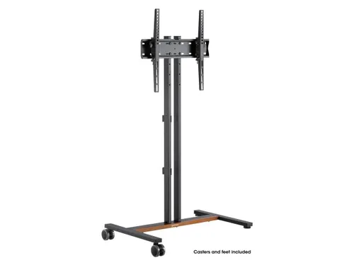 Trolley voor TV’s en monitoren, voor schermen 34 inch–55 inch, VES