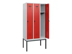 schoollocker,HxBxD 1950x900x500mm,3vak,vak B 300mm,draaigrendel