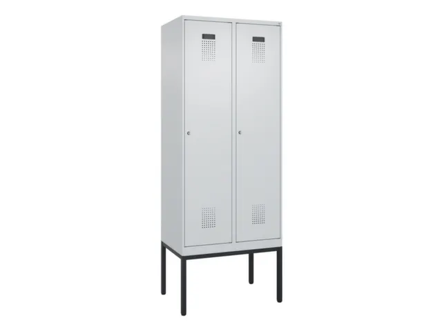 locker voor scheiding van kleding,HxBxD 2120x800x500mm,2vak