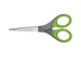 Schaar 17cm Voor Links- En Rechtshandig Groen/Grijs Symmetische Ogen