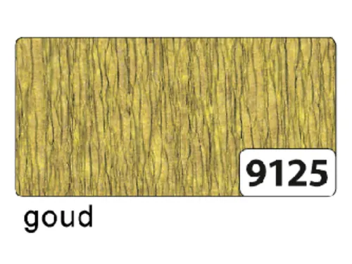 Crêpepapier Folia 50x250cm 10vel 9125 goud