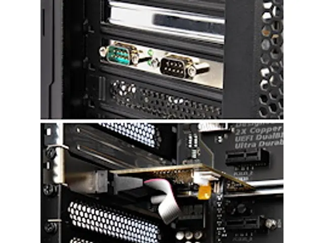 2-Port PCI Express Seriële Interface Kaart RS232