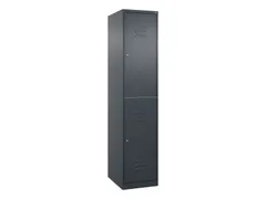 dubbeldekse locker,HxBxD 1850x400x500mm,1x2vak.,vak B 400mm