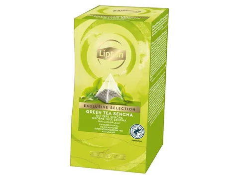 Thee Lipton Exclusive groene thee sencha 25x2gr