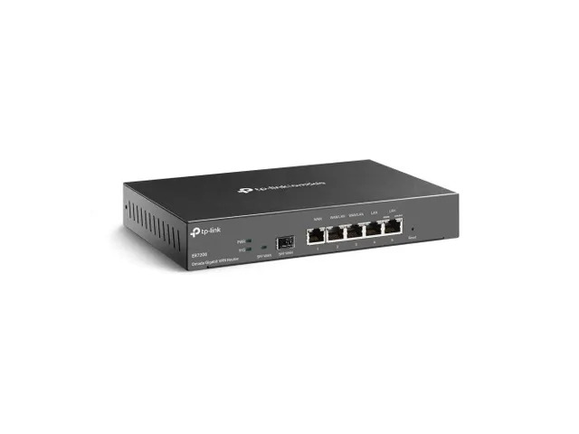 TP-Link Omada ER7206, Ethernet WAN, Gigabit Ethernet, Zwart