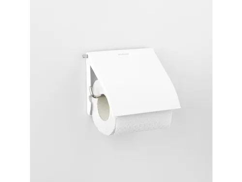 Renew Toiletrolhouder met Klep Wit Brabantia