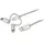 Usb Oplaadkabel Usb Naar Lightning / Usb-c / Micro-b 1 Meter