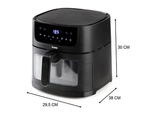 Airfryer Met Kijkvenster Do543Fr 8 Liter 1800 W