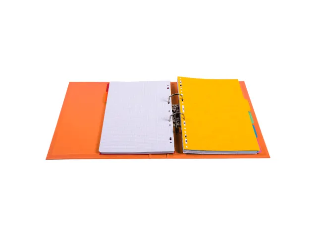 Classeur à levier PVC A4 dos de 50mm. - Couleurs assorties