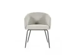 Outlet Chaise de réunion Luxor Baquer Gris clair