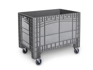 container met grote capaciteit,HxLxB 950x1200x800mm,535l,PE,grijs - 2