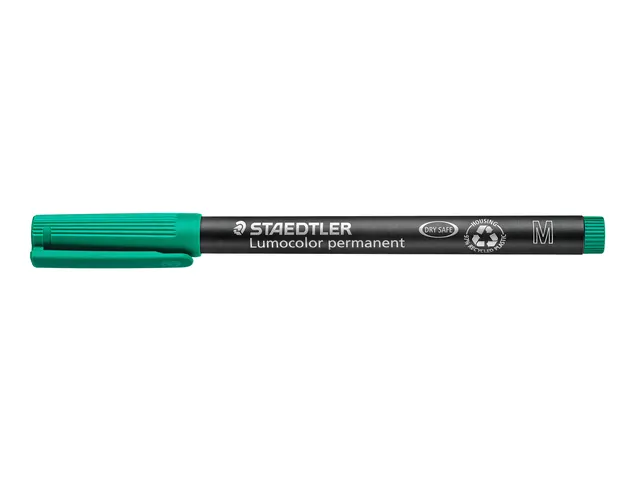 Viltstift Staedtler OHP Lumocolor 317 Medium 1.0mm Groen