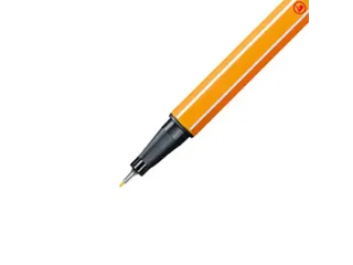 Fineliner STABILO point 88/24 fijn citroengeel - 3