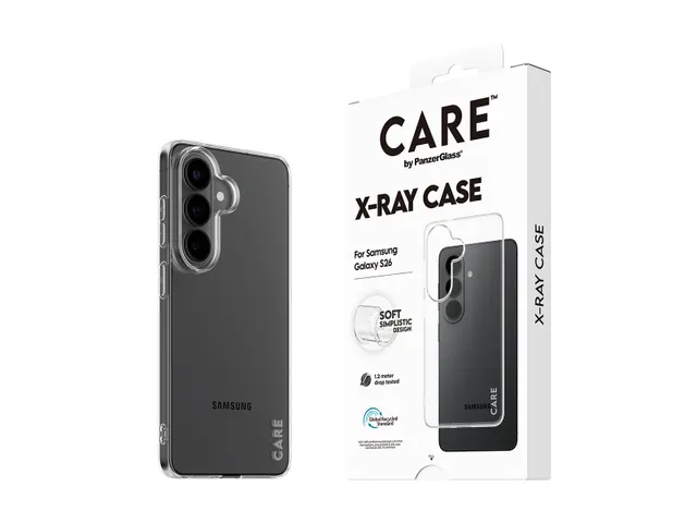 PanzerGlass CARE by X-Ray Case Samsung Galaxy S26, Hoes, Samsung