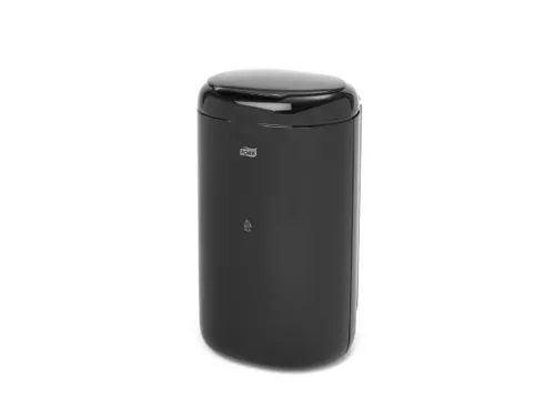 Tork Elevation Bin Afvalbak Zwart 5 Liter Met Deksel
