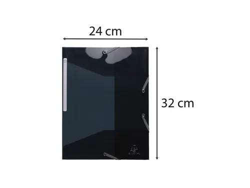 Elastomap IDERAMA PP 3klep A4 zwart