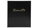 Livre d'or Balacron avec titre 140 pages blanches - 21x19 cm vertical